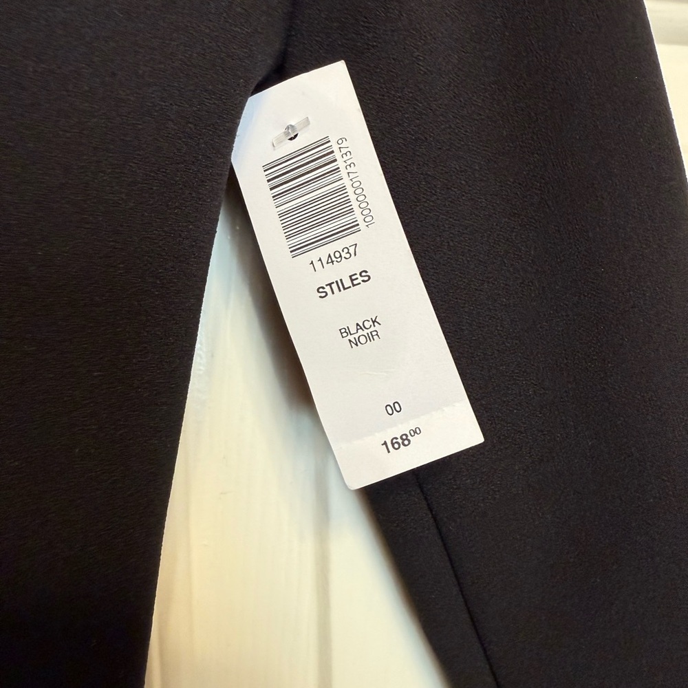 NWT Babaton Stiles Dress – Black, Size 00 (XXS) - Picture 7 of 9